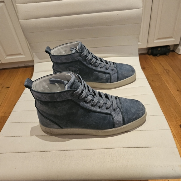 Louis Orlato Suede High Top Sneaker LIKE NEW (Men) Size 44 / US 10.5 - Picture 2 of 6